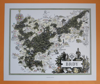 MAPA BRDY - Jan Čáka